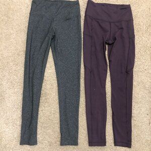 90 Degree By Reflex Size S Bundle (2) Purple and Gray